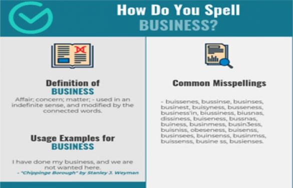 How to Spell Business - Business Hitech - 2022